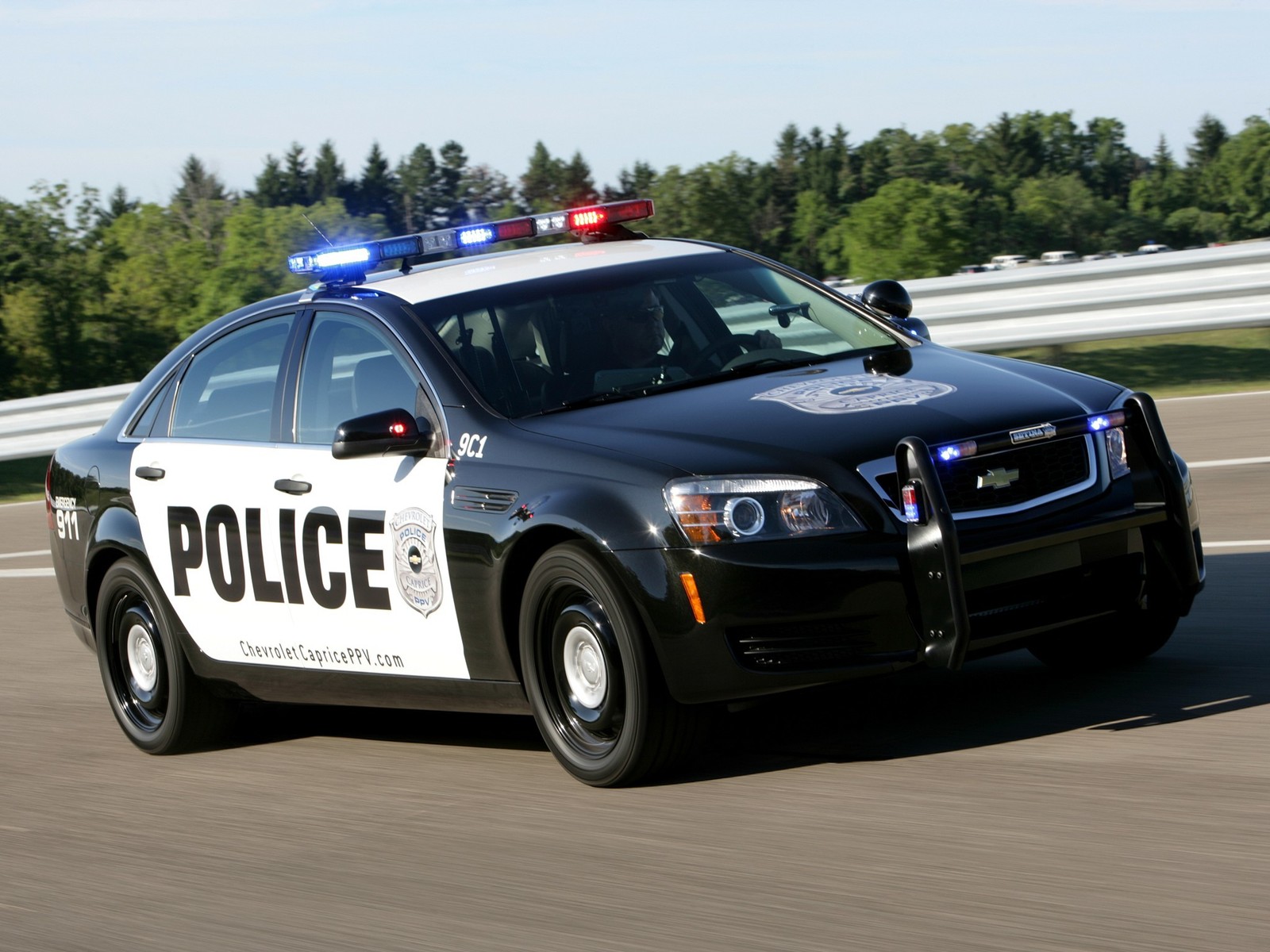 Car decoration in the style of the American police - My, Auto, Design