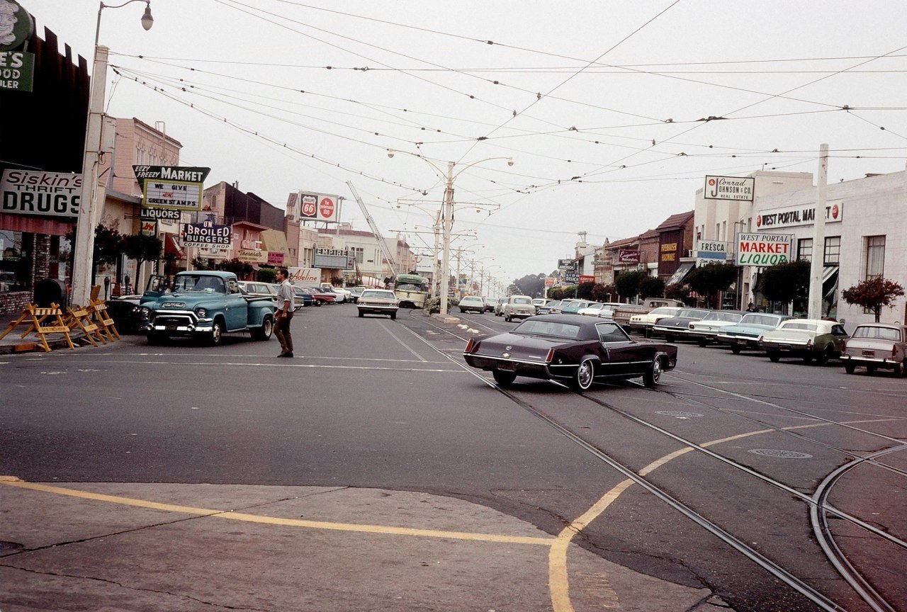 San Francisco, 1969 - San Francisco, 60th, 70th, Retro, Story, Car, America, beauty