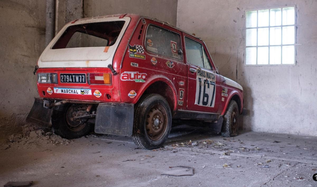 Racing Niva spent 28 years in the garage. Participant of the Paris-Dakar Rally 1981. Auction paradox. - Rally, Rally dakar, Niva, Rarity, Auction, Lot, Longpost