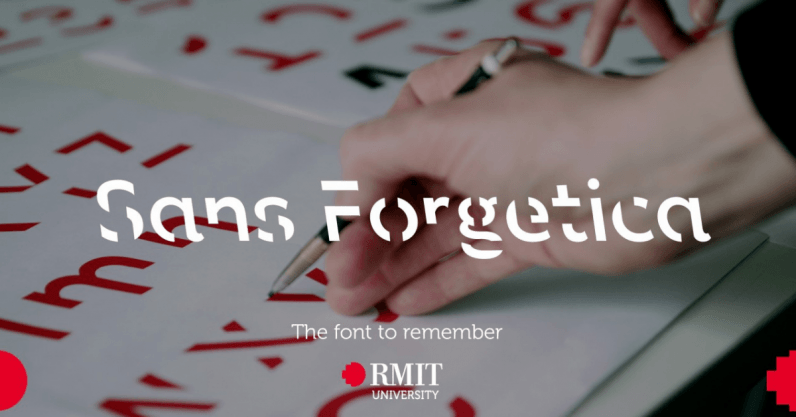 Do you want to remember the text in English better? - , Scientists, Font, Design
