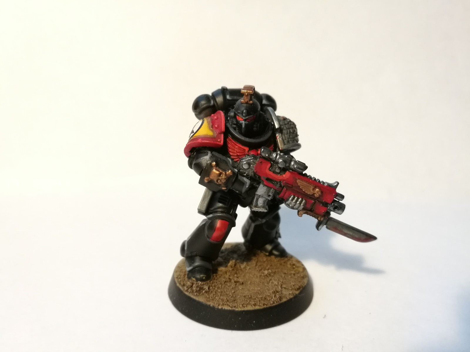 Deathwatch intercessors - Моё, Warhammer 40k, Wh miniatures, Imperium, Deathwatch, Хобби, Миниатюра, Длиннопост