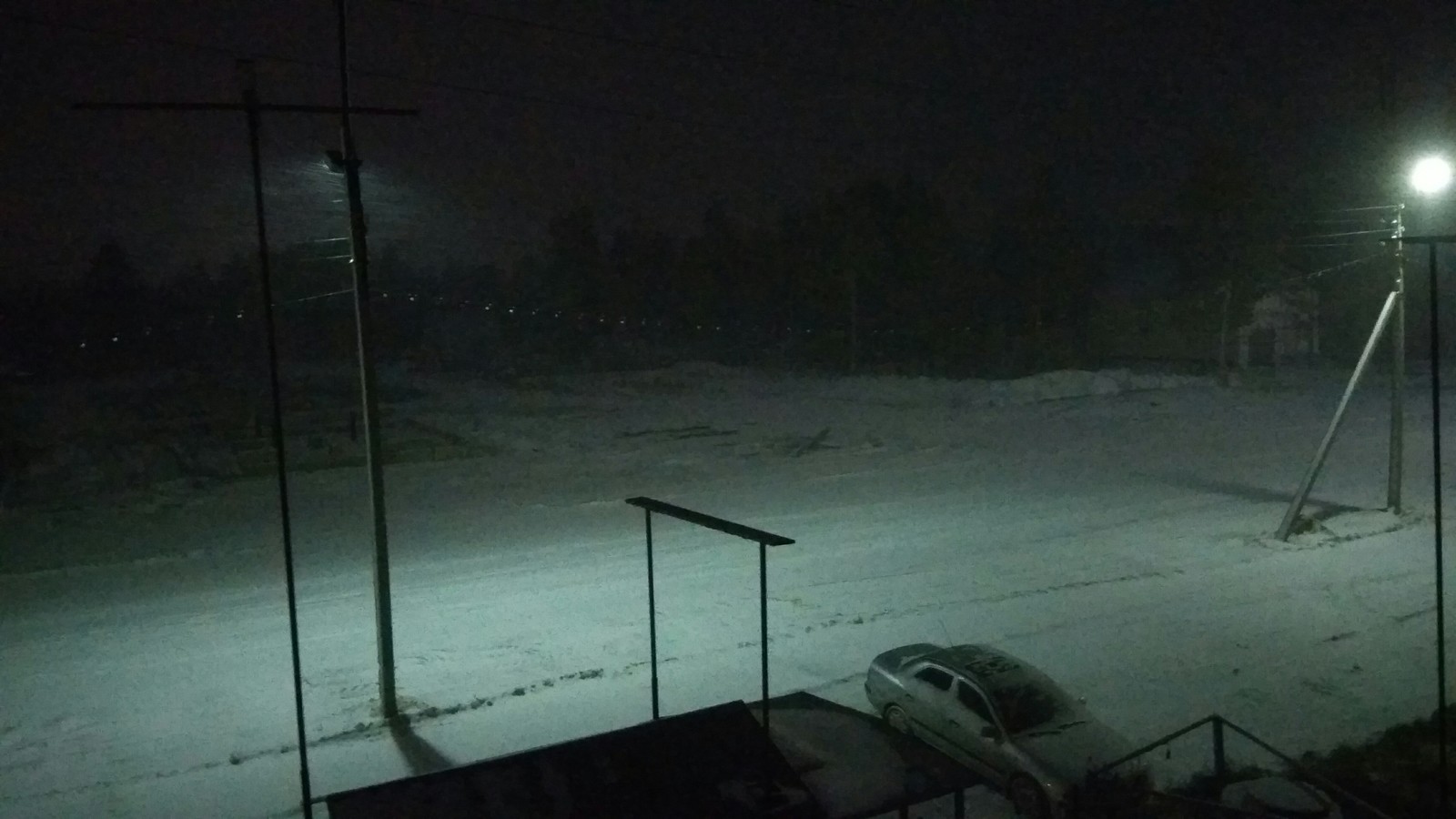 In YaNAO, in Noyabrsk (Mr. Vyngapurovsky) it is already snowing :-( - My, Snow, Blizzard, YaNAO, Winter, Snowdrift