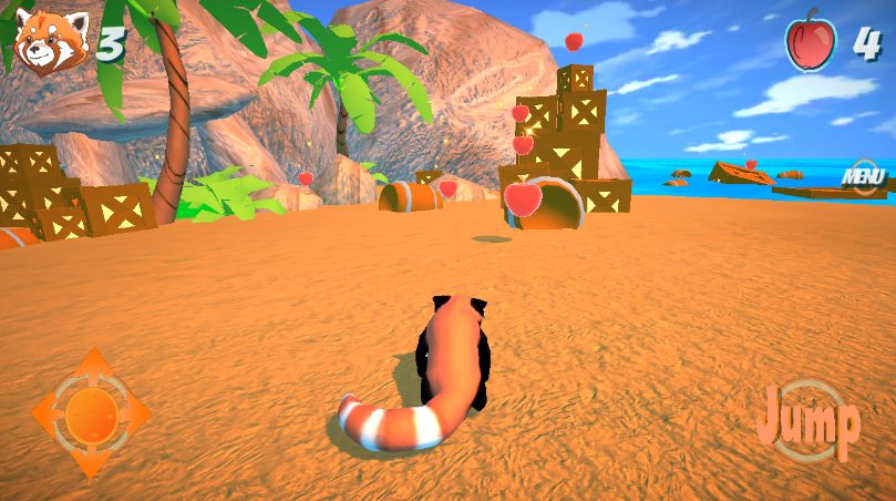 Indie Game. Made by myself. - My, Indie game, Adventures, Red panda, Android, Games, Longpost, 