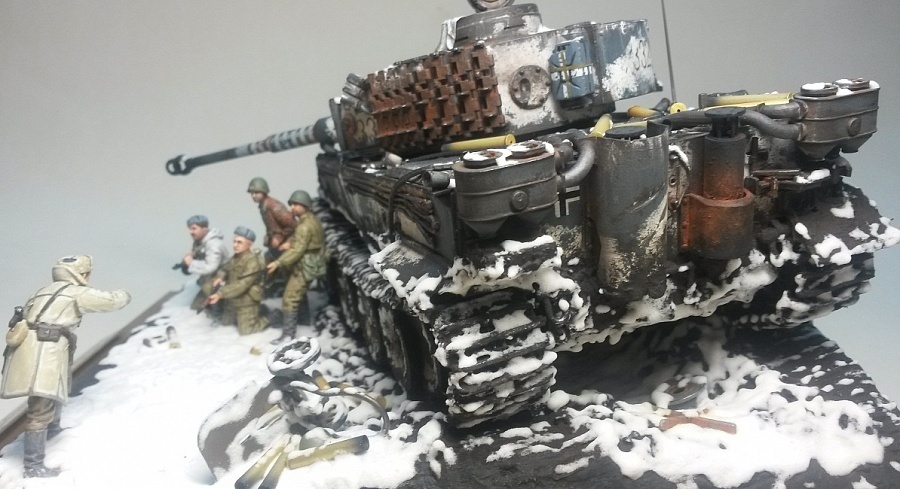 tiger killers - Modeling, Stand modeling, The Great Patriotic War, Longpost