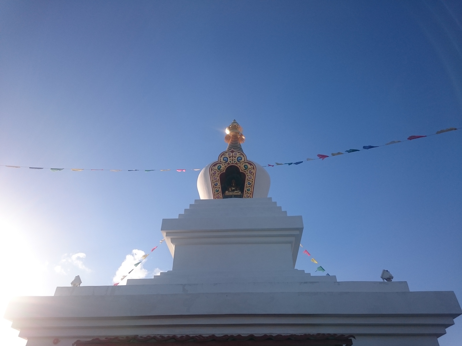 Stupa of Enlightenment in Elista - My, , , Elista, Video, Longpost