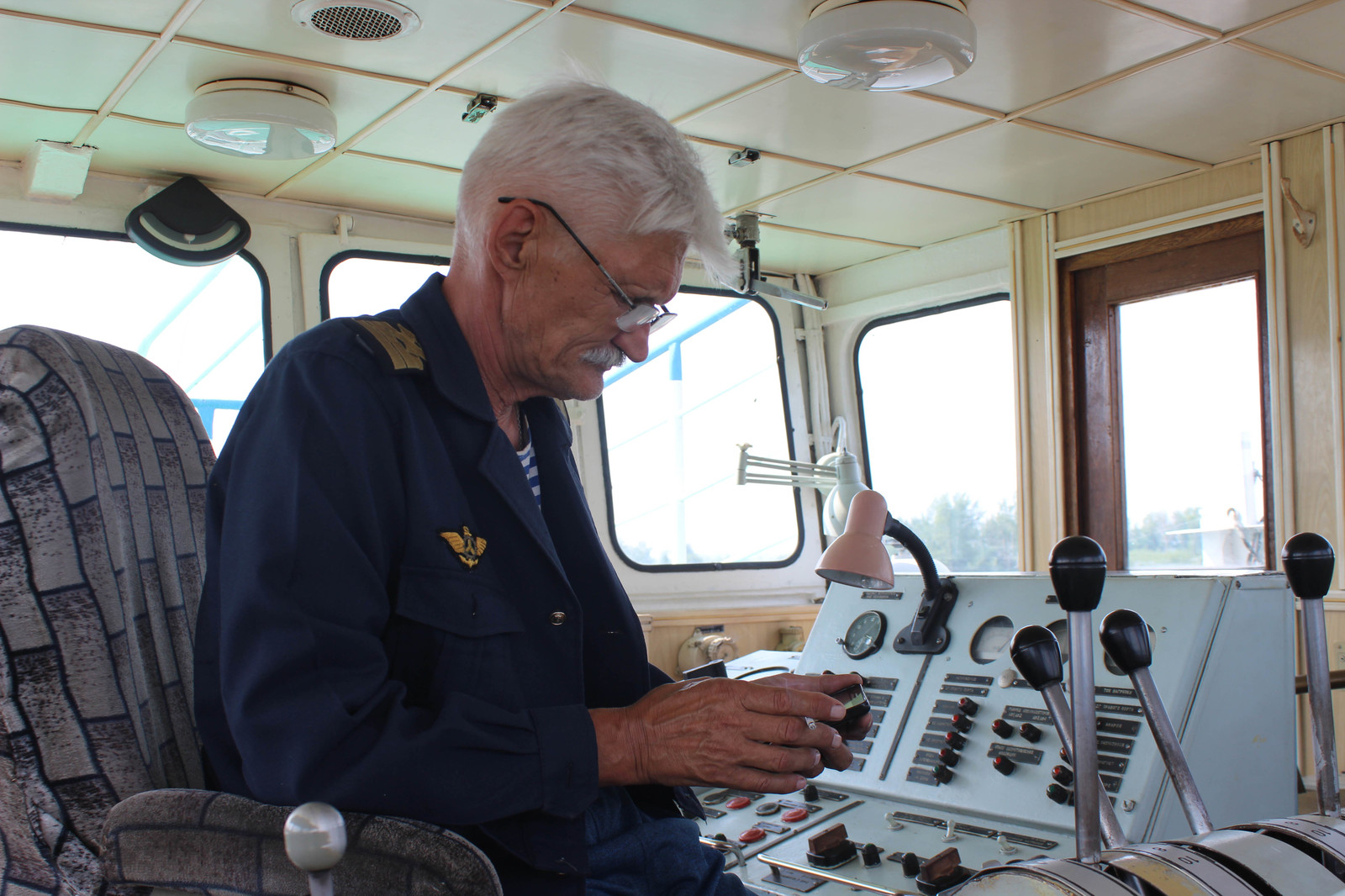 The captain of the ship for the sake of the Irtysh abandoned the Baltic - My, Captain, Profession, River, Kazakhstan, Irtysh, Ship, First post, Longpost