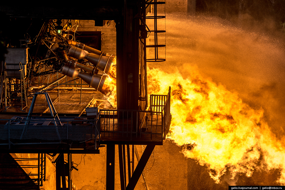 Rocket engine test. - Samara, Kuznetsov, Engine, Rocket engine, The photo, Trial, Longpost