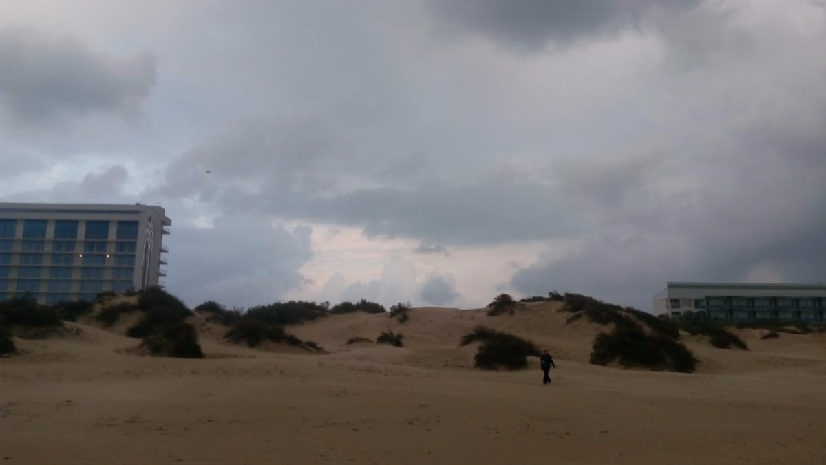 Anapa. Before the storm - My, Anapa, Storm, Black Sea, Краснодарский Край