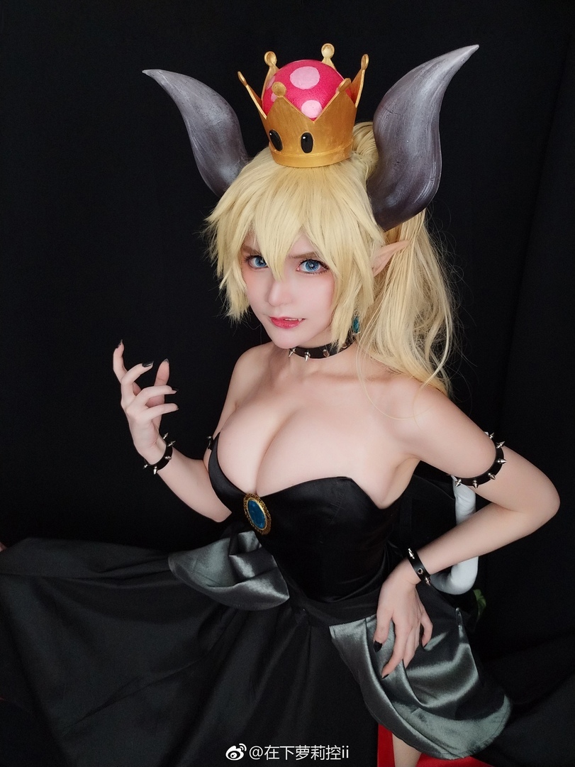 Cosplay Bowsette (Mario) [maousamaa] - Princess Koopa, Super mario, Bowsette, Cosplay, Boobs, Longpost