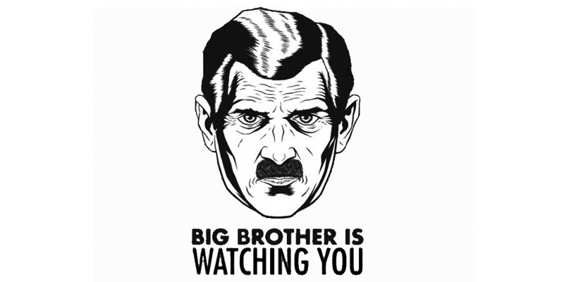 Big Brother sees... - My, Longpost, Religion, 1984, Humor, Safety