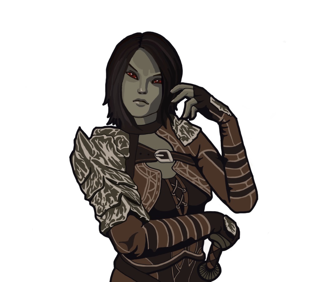 Narya Virian - My, The elder scrolls, The Elder Scrolls Online, Digital drawing