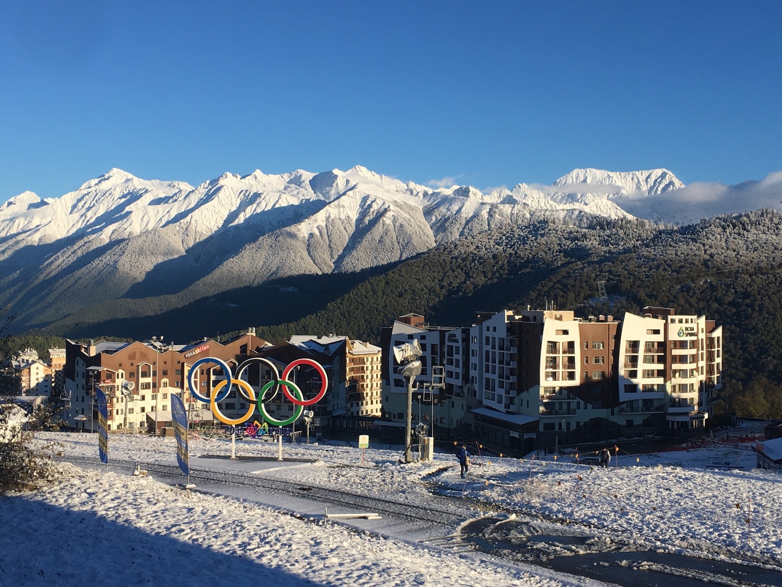 Rosa Khutor today - My, Rosa Khutor, Sochi, Winter