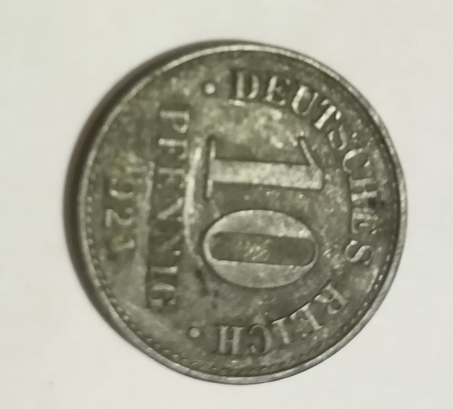 Numismatist help needed - My, Coin, Weimar Republic, Numismatics, Help, Longpost