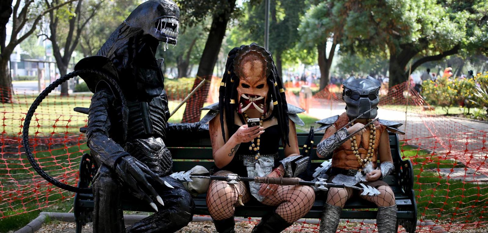 Family cosplay - Cosplay, Stranger, Predator, Predator (film)