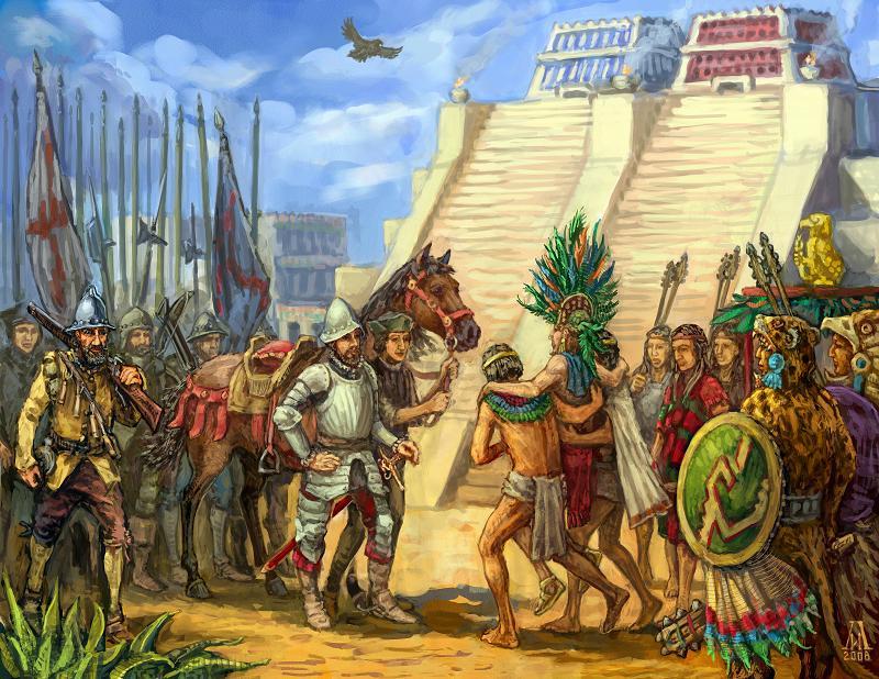 AZTEC PLAGUE - [History of Medicine] - My, Story, The medicine, Aztecs, The Incas, Disease, The Discovery of America, Conquistadors, Extinction, Video, Longpost