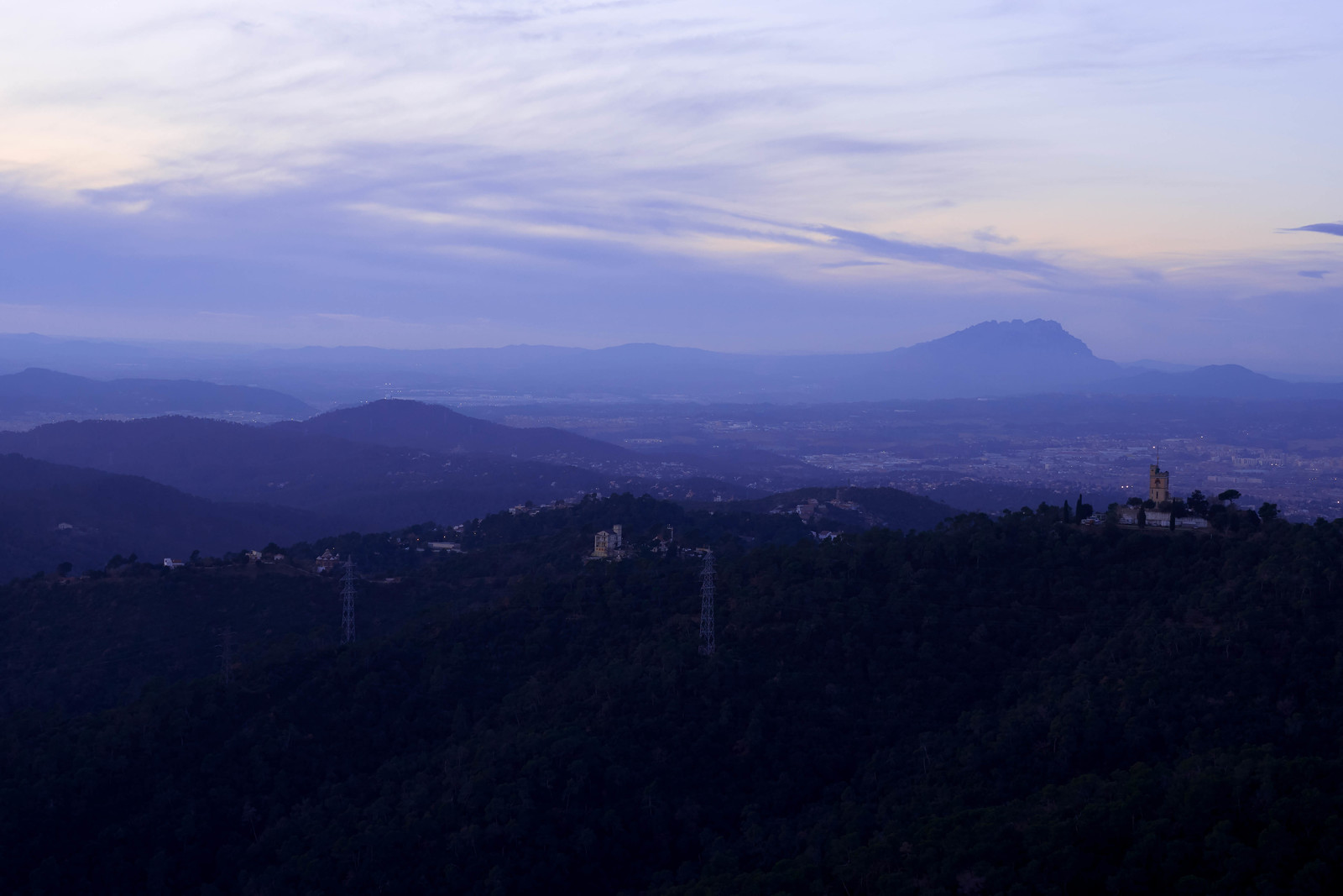 Evening landscape - My, Photographer, The photo, Landscape, Nature, Forest, The hills