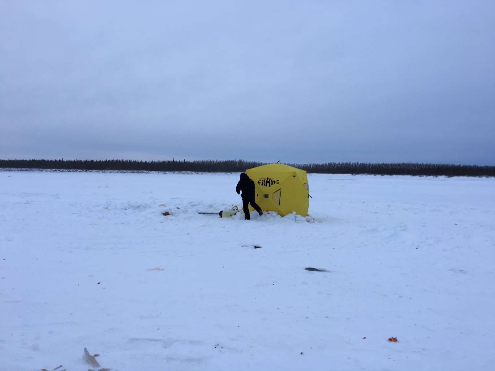 Real winter fishing in Yakutia!!! - My, Fishing, Winter fishing, Cold, freezing, Yakutia, Video, Longpost