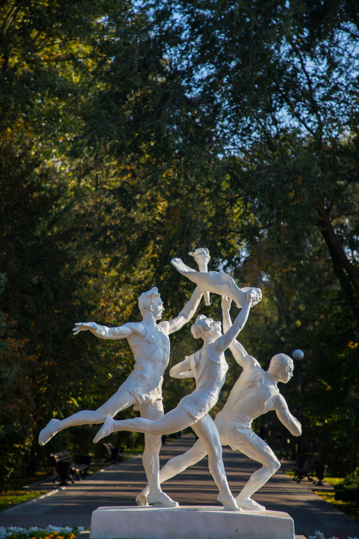 Walk along the embankment of Rostov-on-Don in the autumn morning - My, Rostov-on-Don, The photo, Morning, Longpost