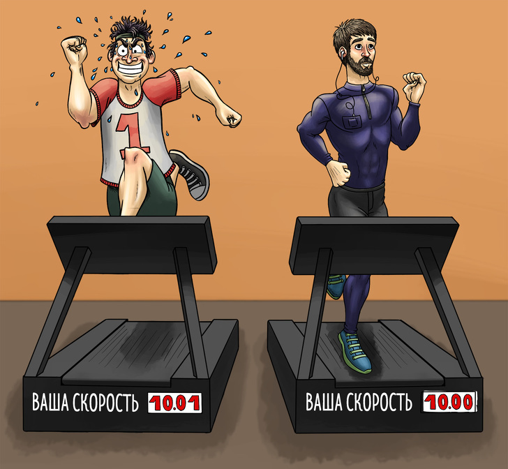 16 characters you will definitely meet in any gym (my illustrations) - My, Gym, Yoga, Gym, ADME, Illustrations, Drawing, Longpost