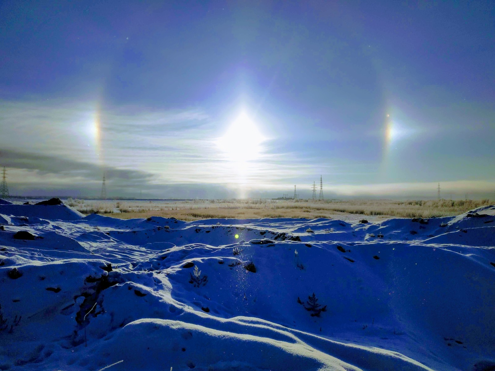 Halo - My, Yakutsk, Halo, The photo