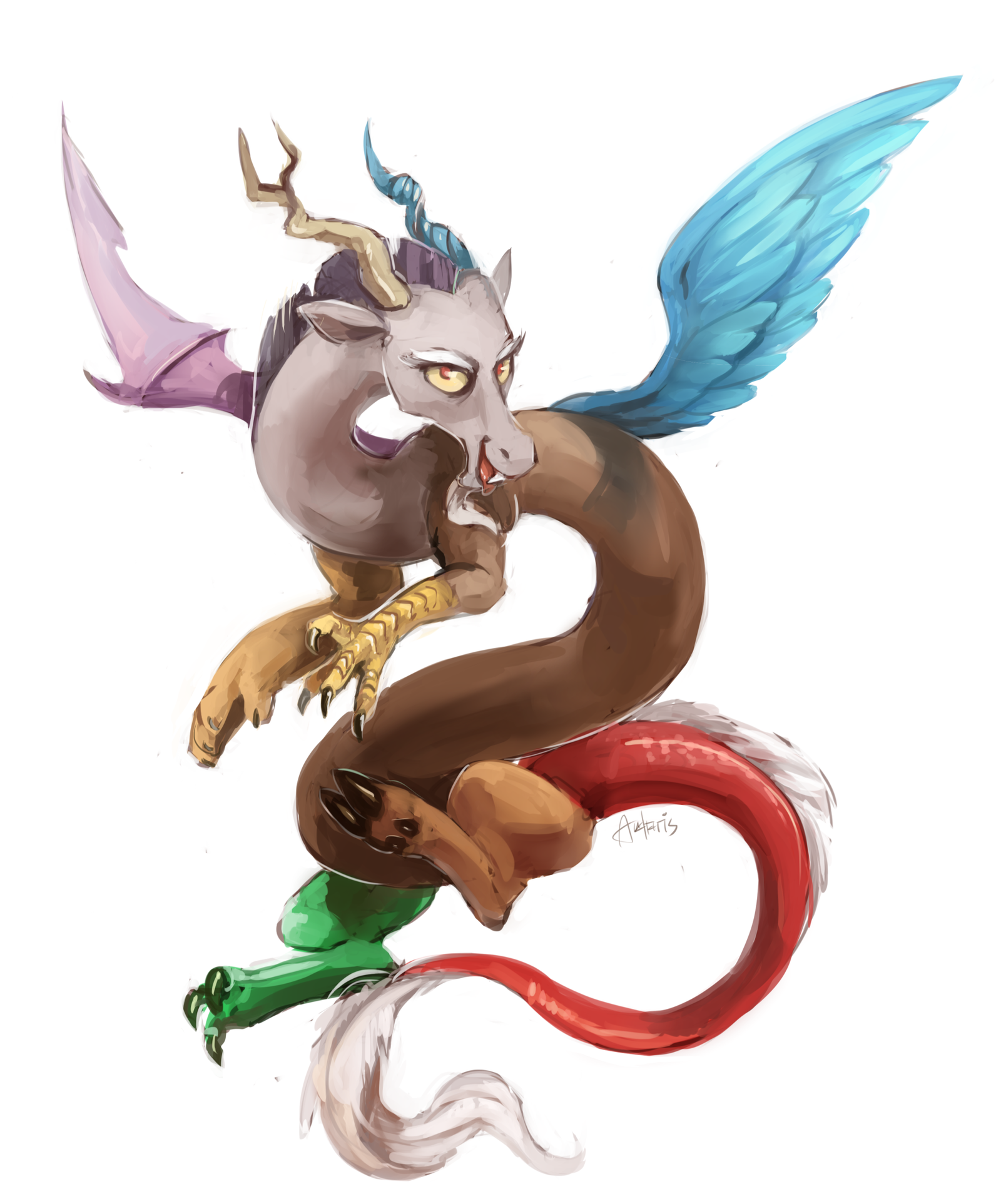 The Spirit of Chaos and Disharmony - My little pony, MLP Discord, Audrarius