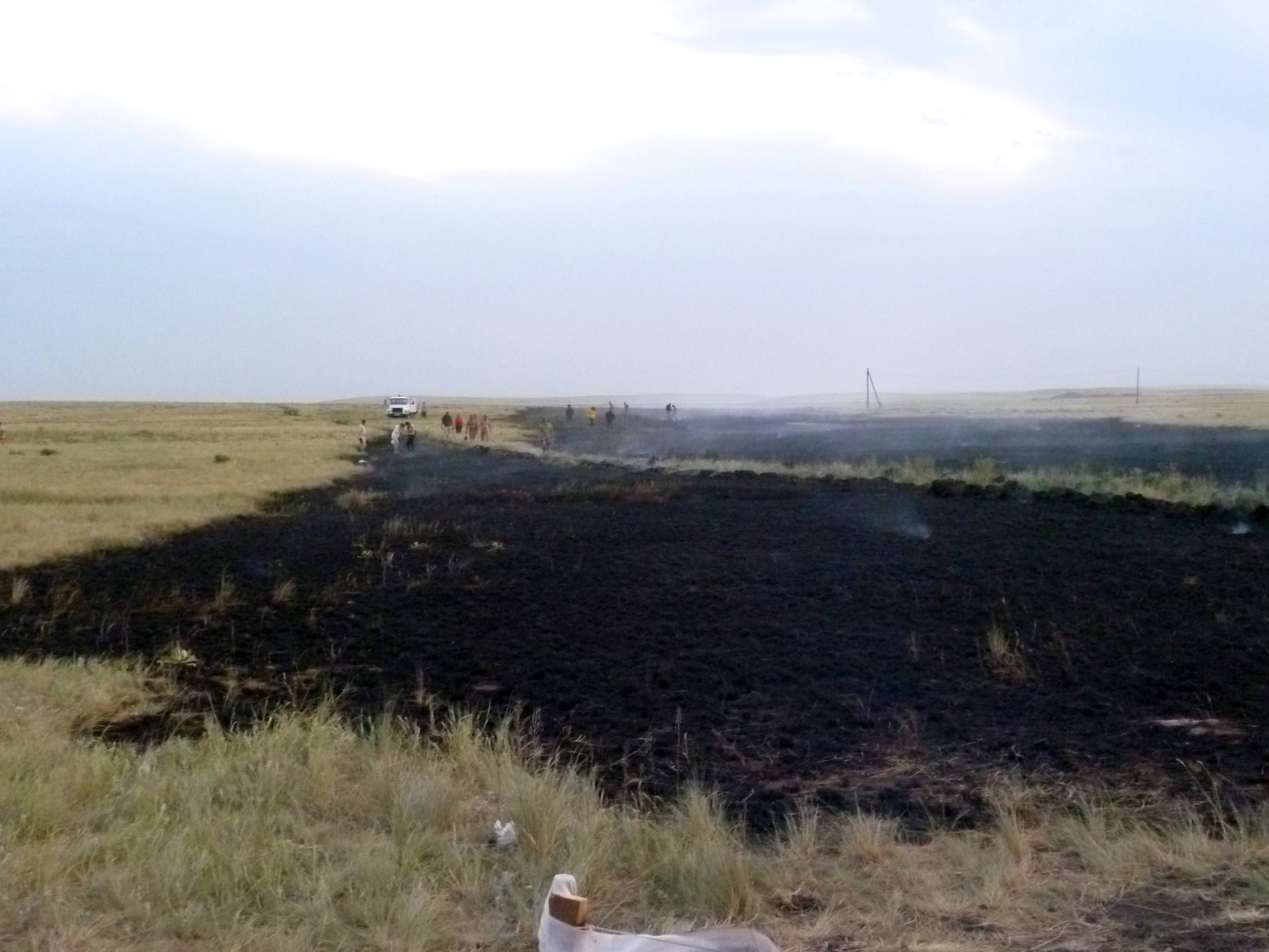 Things of life # 31: How we extinguished the fire in the steppe. - My, Everyday affairs, Fire, Arkaim, Real life story, Longpost