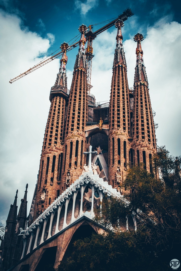 Sagrada Familia - My, , Barcelona, Sagrada Familia, Architecture, Antoni Gaudi, Longpost, Barcelona city