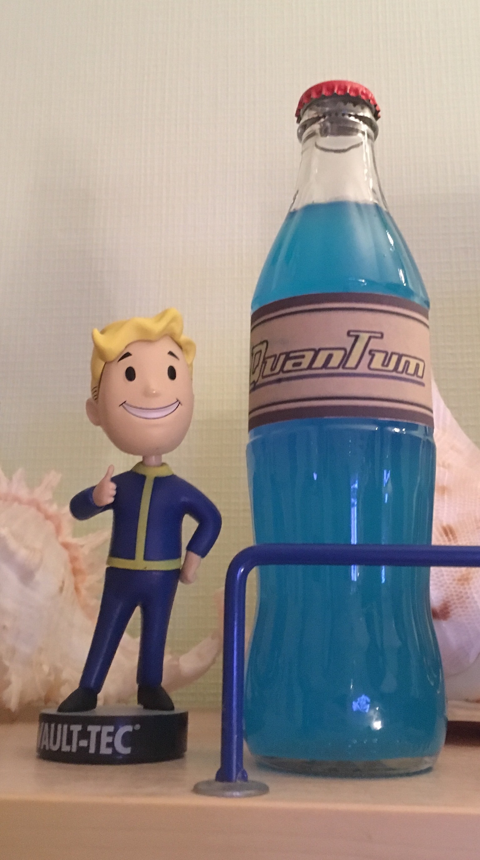 Quantum Yader-Cola from the World of Fallout (Long Post) - My, Needlework with process, Fallout, Nuka Cola, Longpost