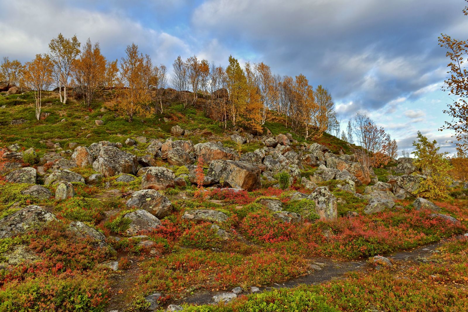 Colors of the autumn Arctic - The photo, The nature of Russia, Arctic, Murmansk, Hills, Murmansk region, Longpost