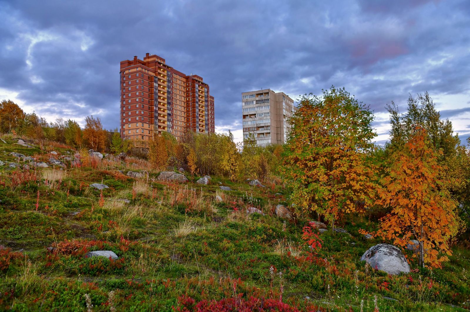 Colors of the autumn Arctic - The photo, The nature of Russia, Arctic, Murmansk, Hills, Murmansk region, Longpost