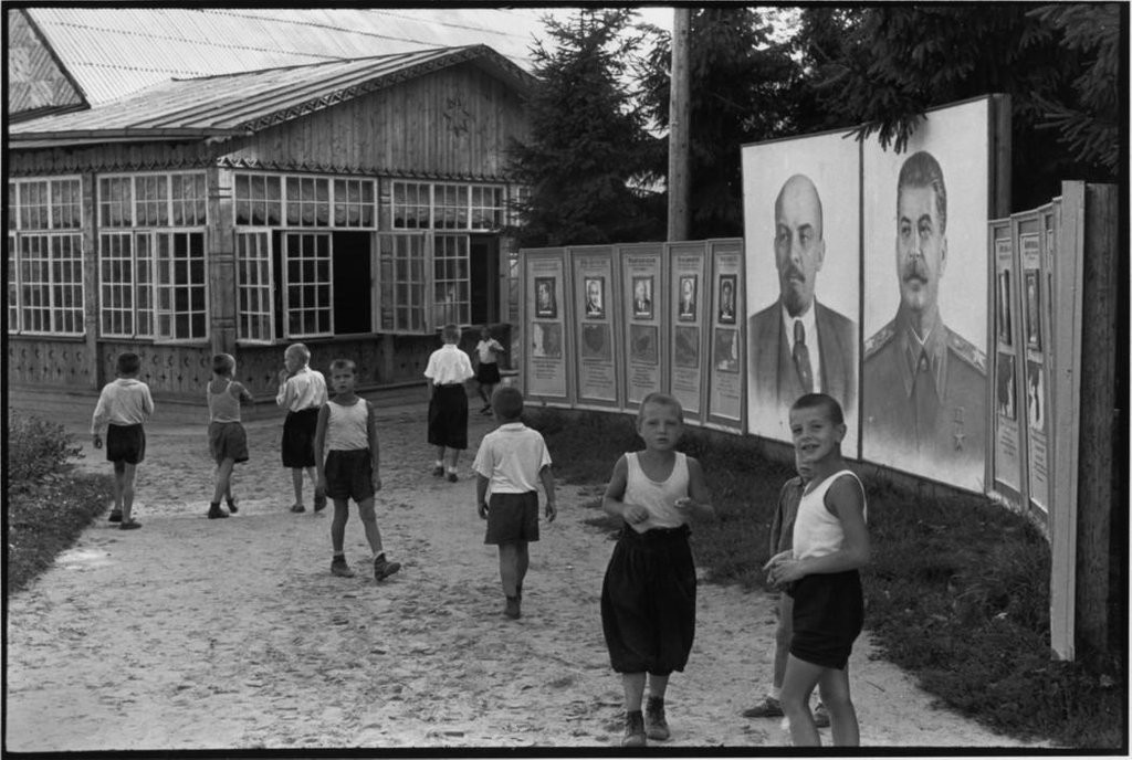 Young pioneers in the camp, Moscow, USSR, 1954 - The photo, the USSR, Pioneers