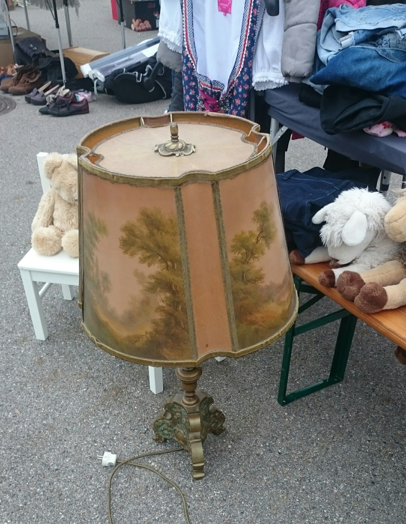 Flea market in German or Flohmarkt. - My, Flea market, Germany, And how are they, Rarity, Bazaar, Flohmarkt, Longpost, Swap meet