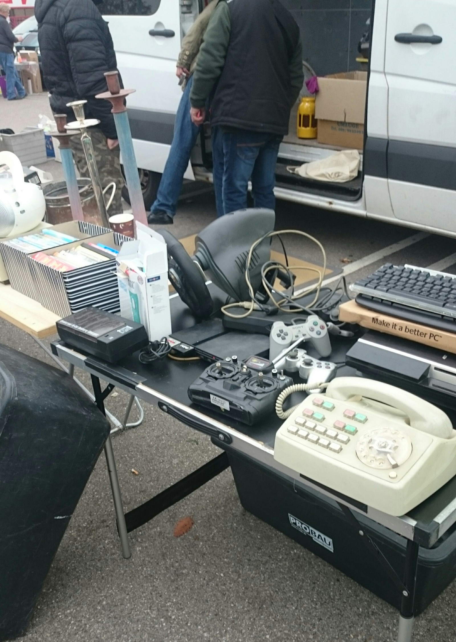 Flea market in German or Flohmarkt. - My, Flea market, Germany, And how are they, Rarity, Bazaar, Flohmarkt, Longpost, Swap meet