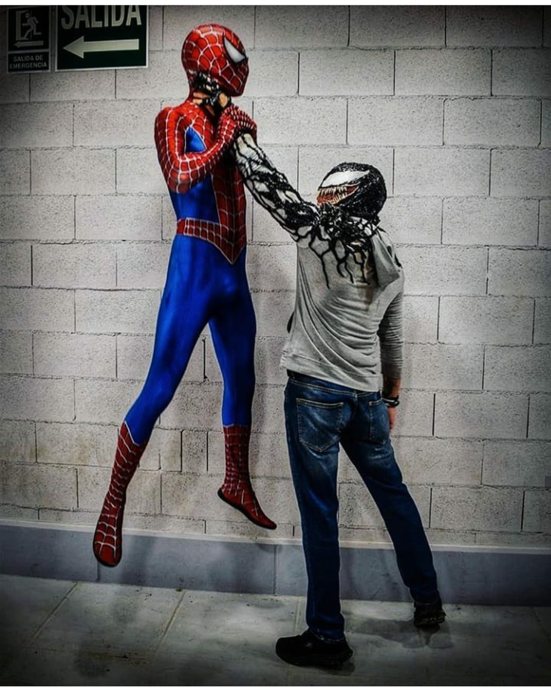 Venom and Spidey - Cosplay, Spiderman, Venom, Marvel