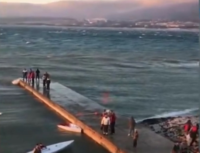 Disaster during the regatta, 20 sailboats capsized - Gelendzhik, Sea, Regatta, Sailboat, Children, Sailors, Catastrophe, Video, Longpost