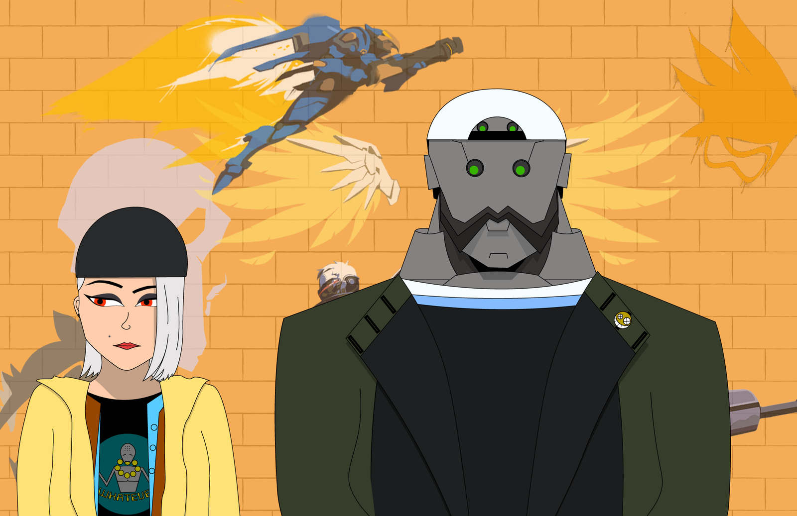 Ashe and Silent Bob | Пикабу