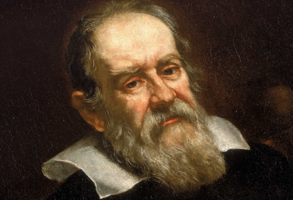 Uninvented stories 520 Actual for all time... - Uninvented tales, Galileo Galilei, Text, Portrait