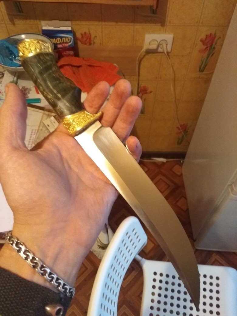 One more knife - My, Knife, With your own hands, Masturbation, Longpost