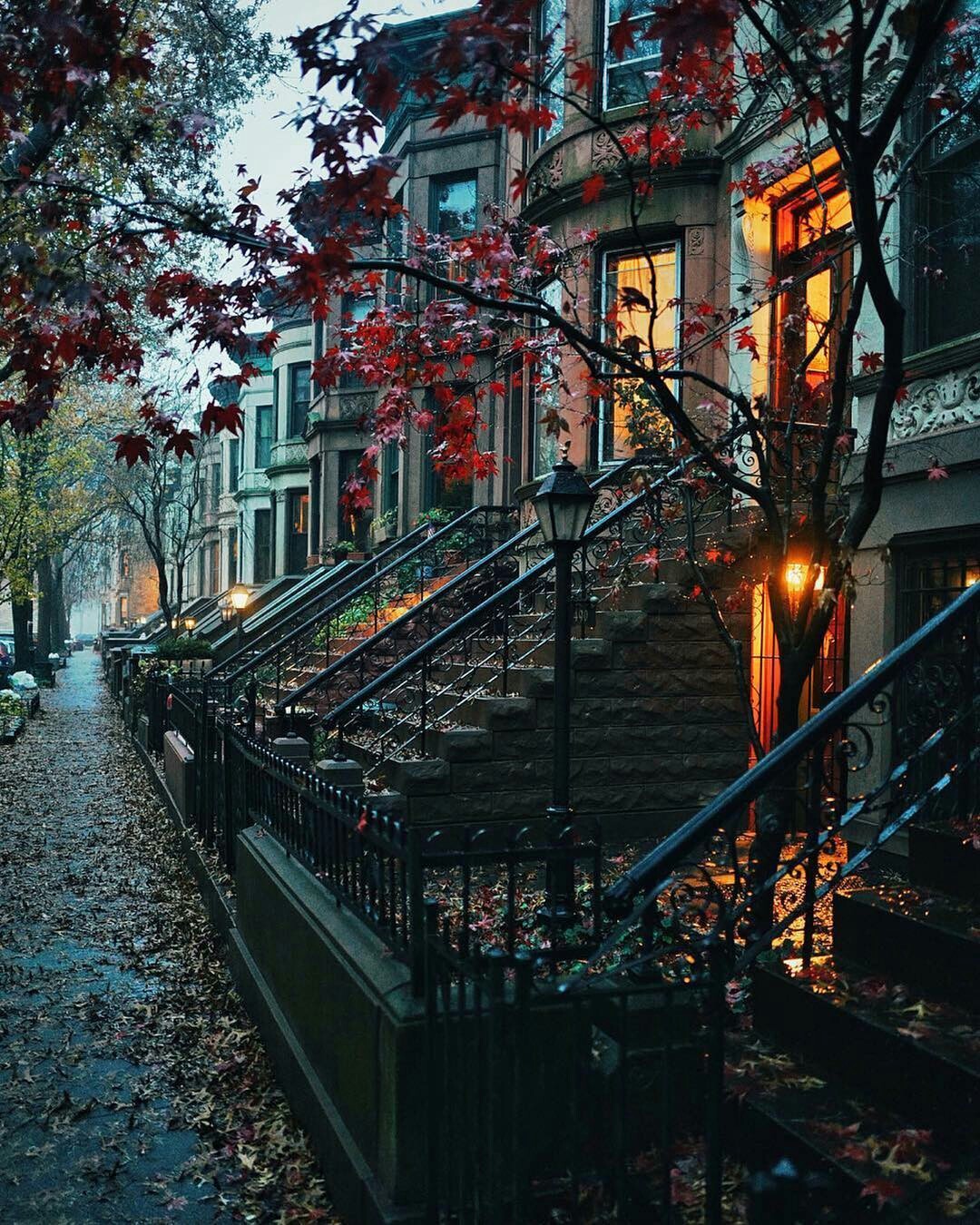 Rainy New York. - New York, The photo, The street, USA, America, Autumn, Rain, beauty