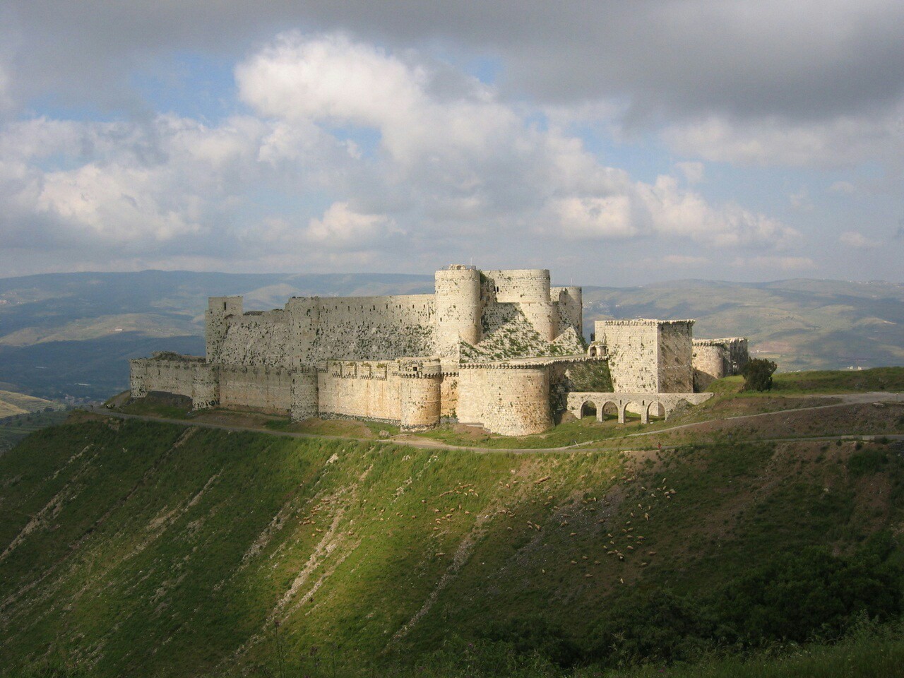 Fortress in Syria: Krak des Chevaliers - Fortress, Constructions, Story, Antiquity, Syria, Longpost