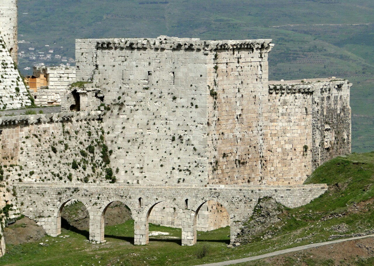 Fortress in Syria: Krak des Chevaliers - Fortress, Constructions, Story, Antiquity, Syria, Longpost