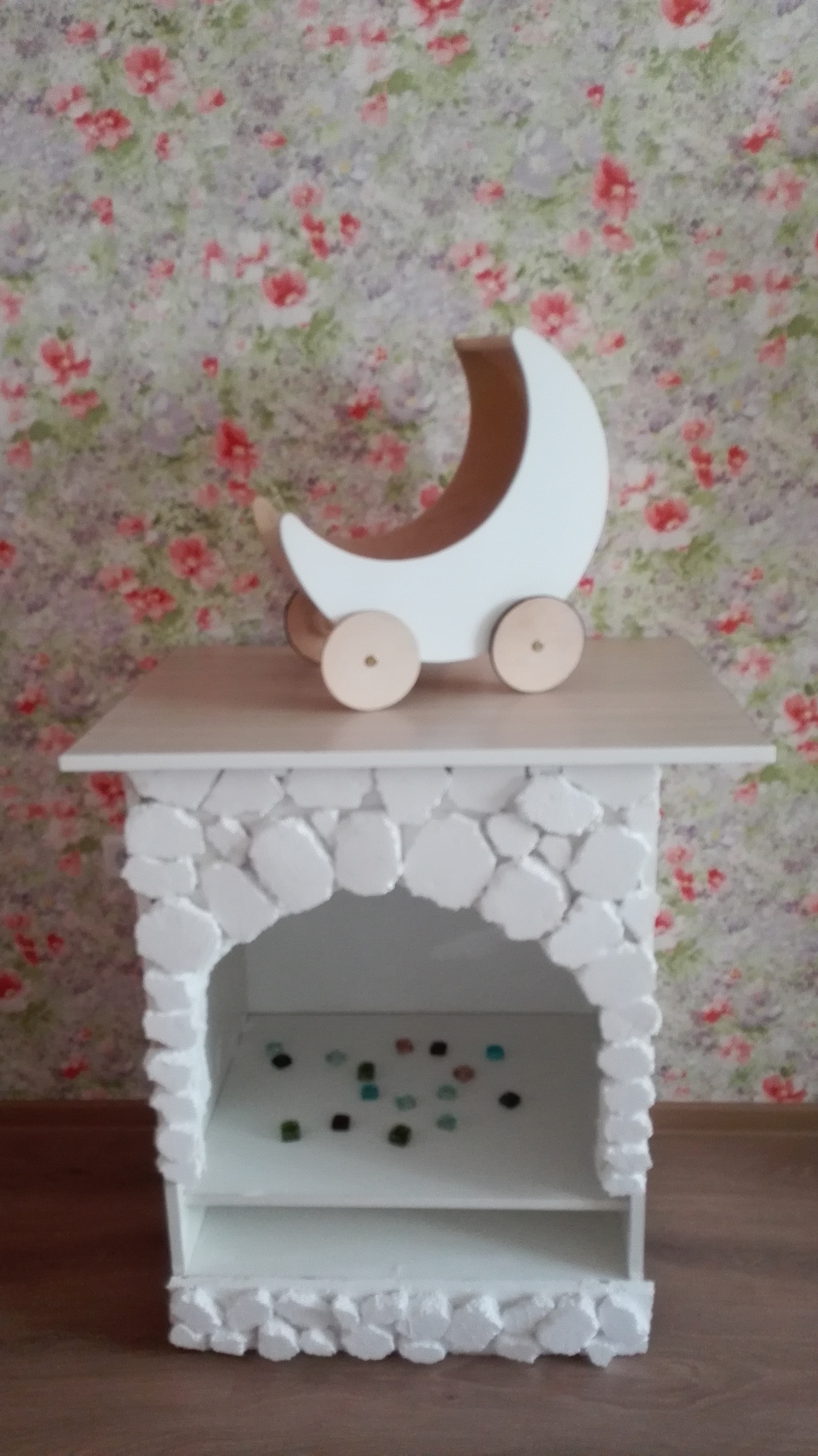 Do-it-yourself false fireplace at no cost - My, With your own hands, Freebie, Longpost