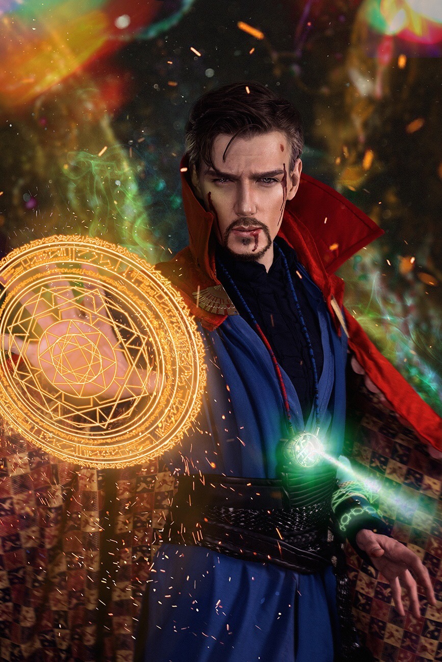 Doctor Strange by Shamrock - Косплей, Доктор Стрэндж, Marvel, Длиннопост, Shamrock