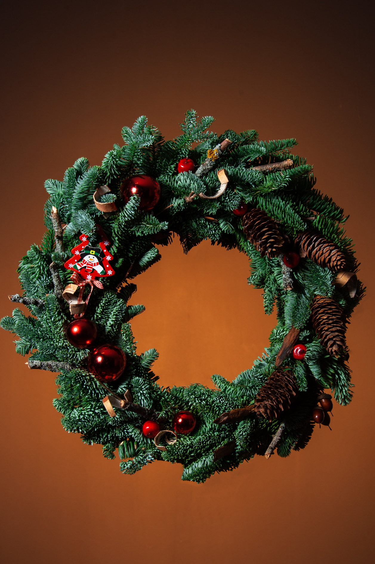 Tried to make Christmas wreaths - My, Havikozoki, Kazanflowerschool, Christmas, Longpost