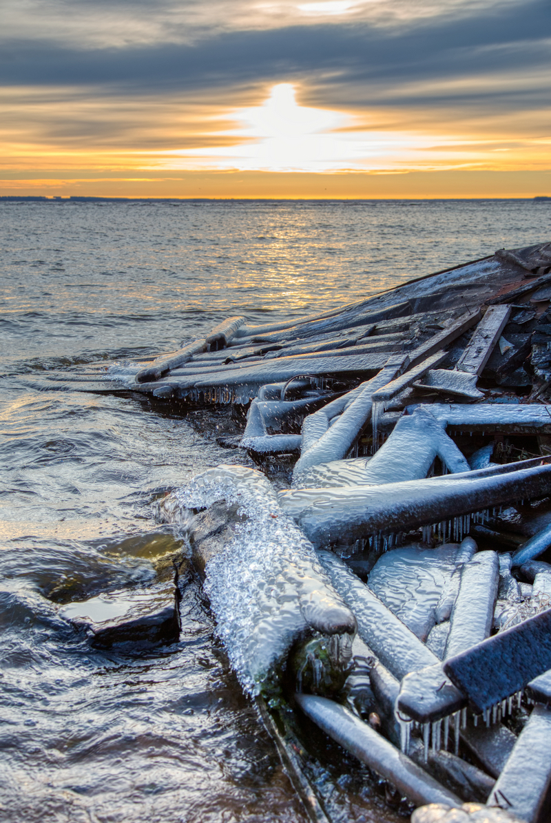 Chilling Volga - My, Volga, The photo, Ice, Winter, Yuryevets, Longpost, Volga river