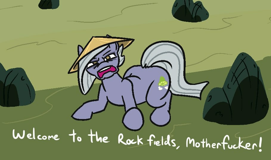 Welcome to the rock plantation, mama's pie! - My little pony, Limestone Pie, Crossover, Filthy Frank