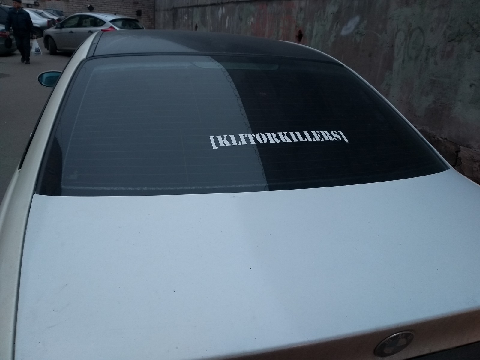 Clitorkillers security - My, Auto, Sticker, Stickers on cars, Images