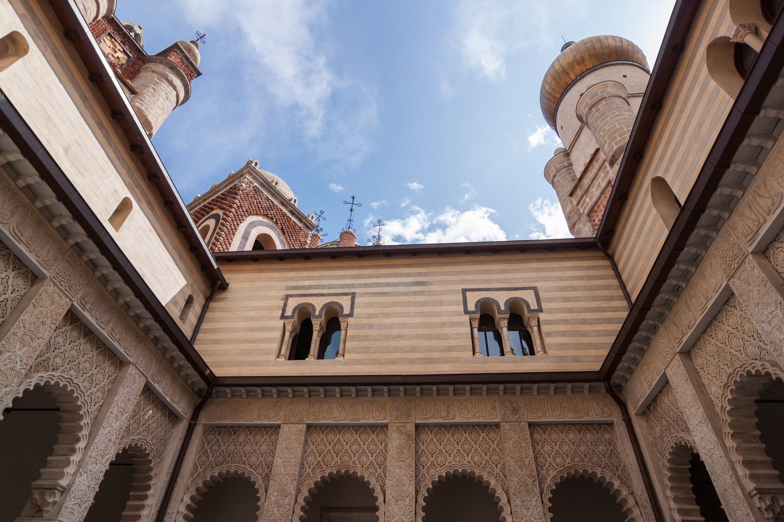 Rocchetta Mattei: the most quaint Italian castle - My, Longpost, Travels, Italy, Lock, Fedor Dostoevsky, Europe