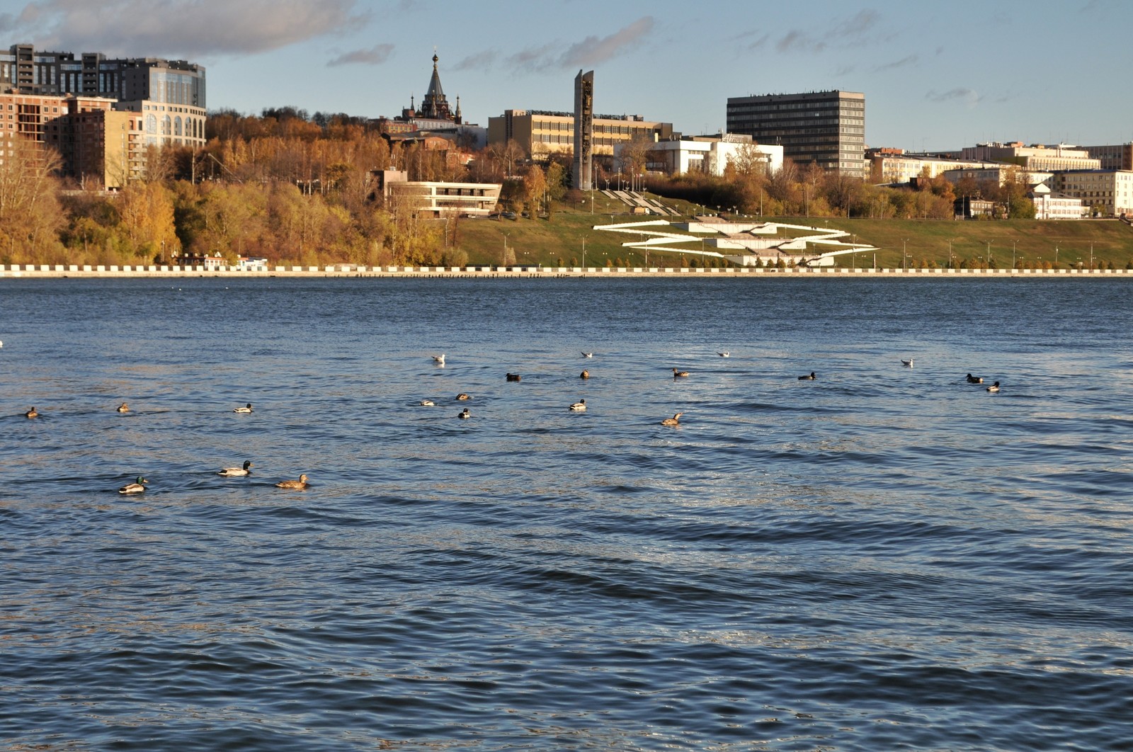 Native Izhevsk - My, Izhevsk, The photo, Embankment