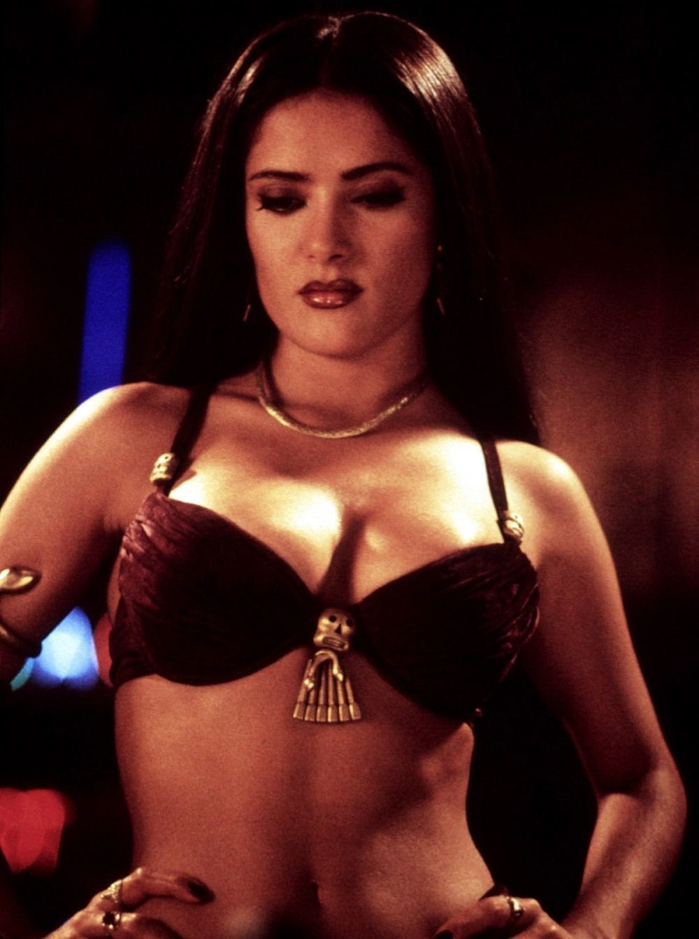 Photos from the filming of the film From Dusk Till Dawn 1995 - The photo, Movies, From dusk to dawn, George Clooney, Robert Rodriguez, Quentin Tarantino, Salma Hayek, Longpost